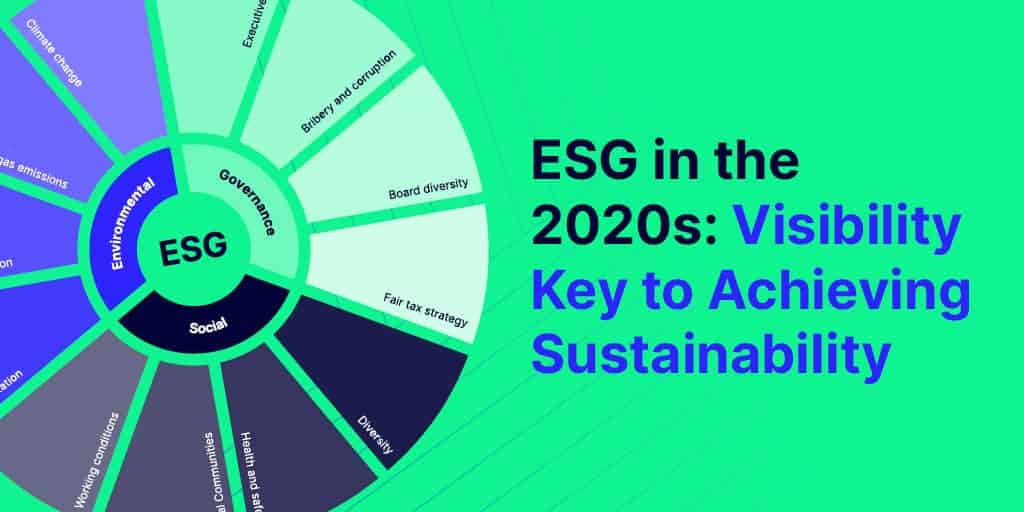 Achieve ESG Sustainability (Environmental, Social And Governance) In The 2020s